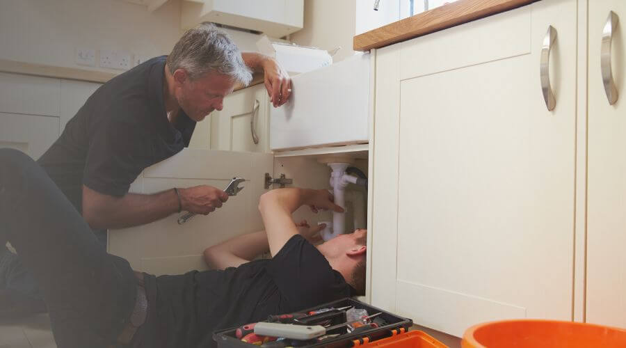 Professional burst pipe repair services in Bicknell, IN